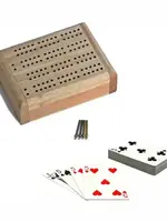 Wood Expressions Mini Travel Cribbage Set - Wood, 2 Track