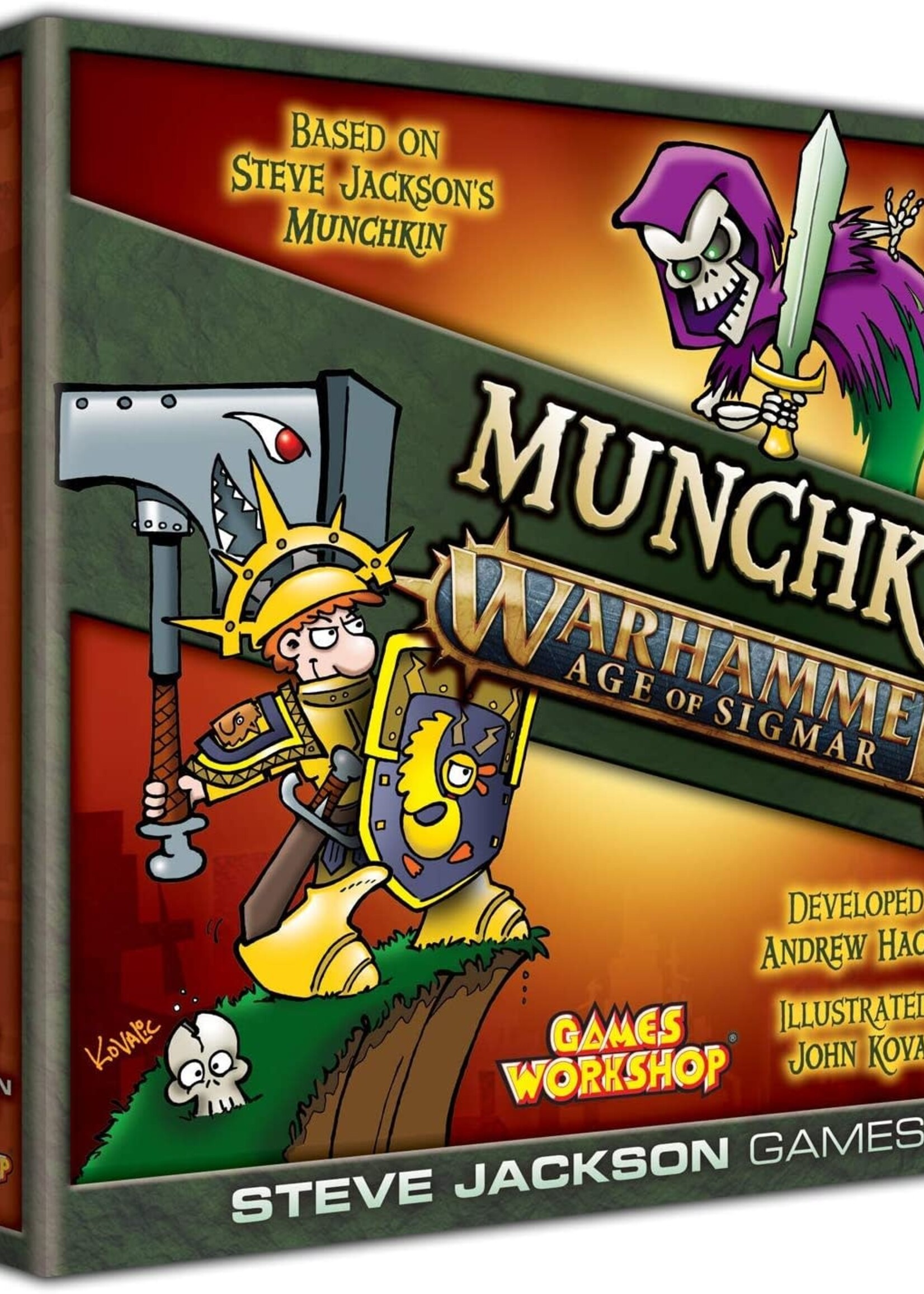 Steve Jackson Games Munchkin: Warhammer Age of Sigmar Deluxe