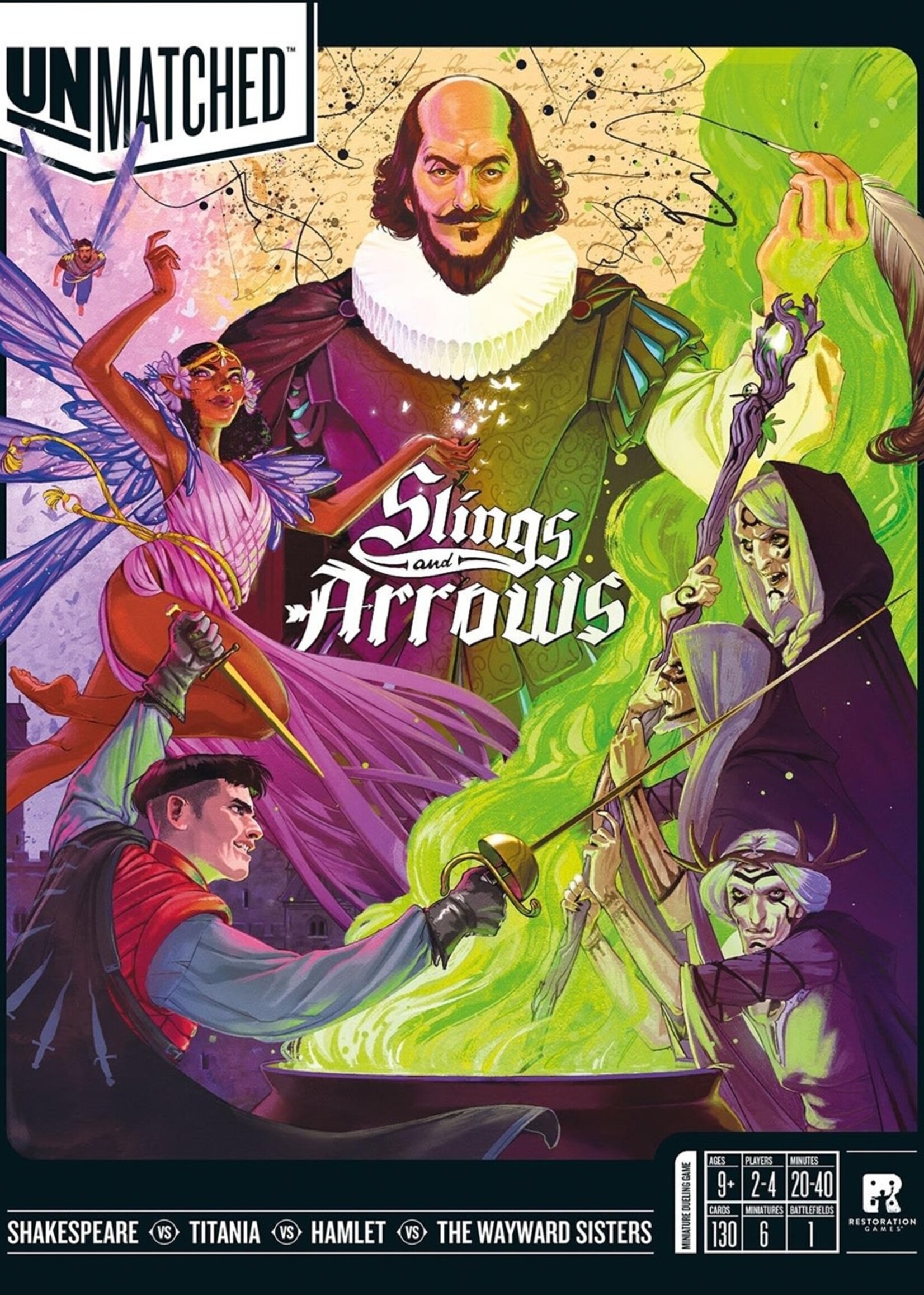 Restoration Games Unmatched: Slings And Arrows