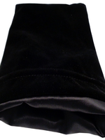 FanRoll by Metallic Dice Games (MDG) Large velvet dice bag- Multi Color