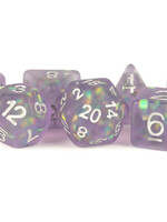 FanRoll by Metallic Dice Games (MDG) Icy Opal Purple RPG Set (7)