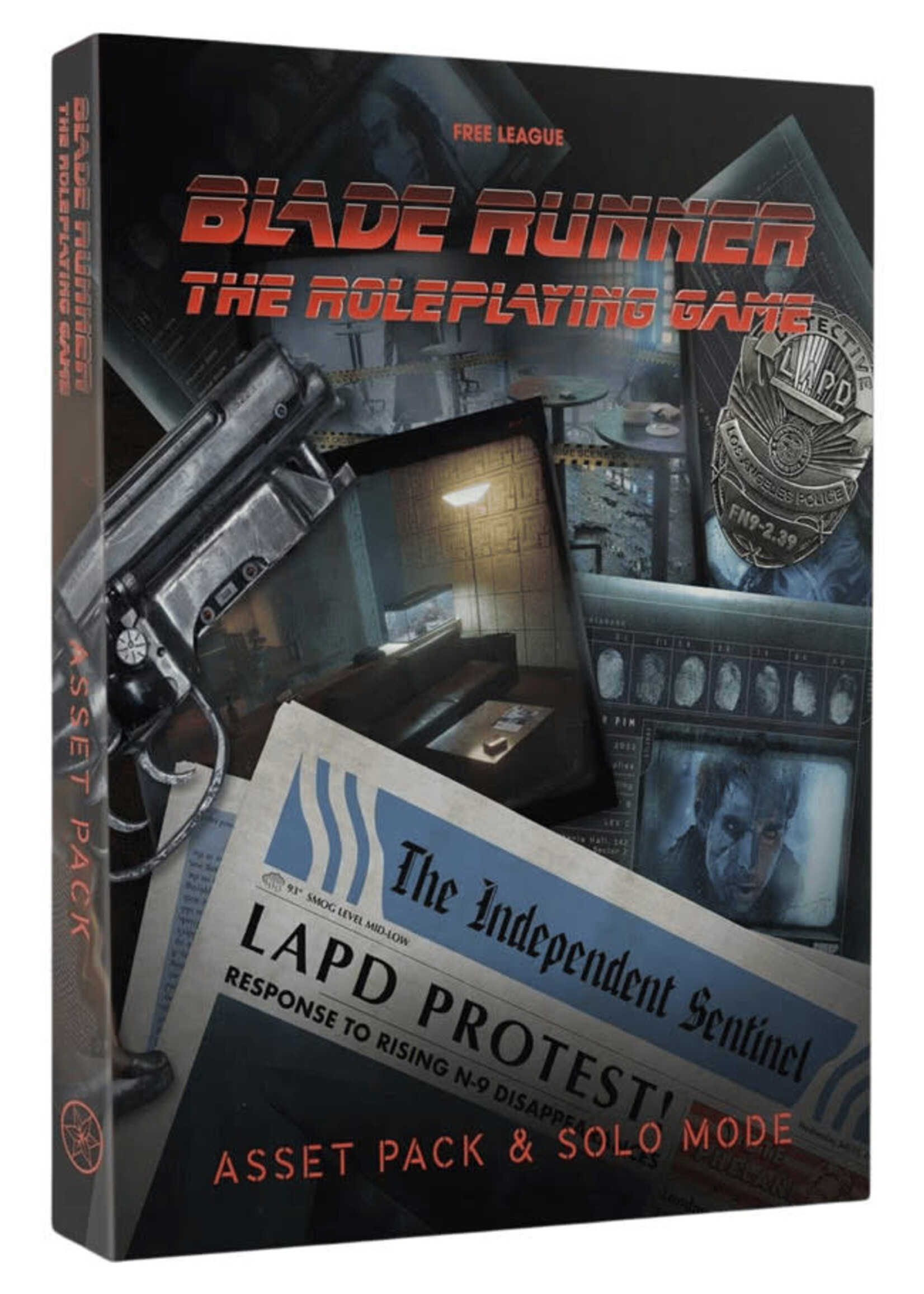 Free League Publishing Blade Runner RPG: Asset Pack & Solo Mode