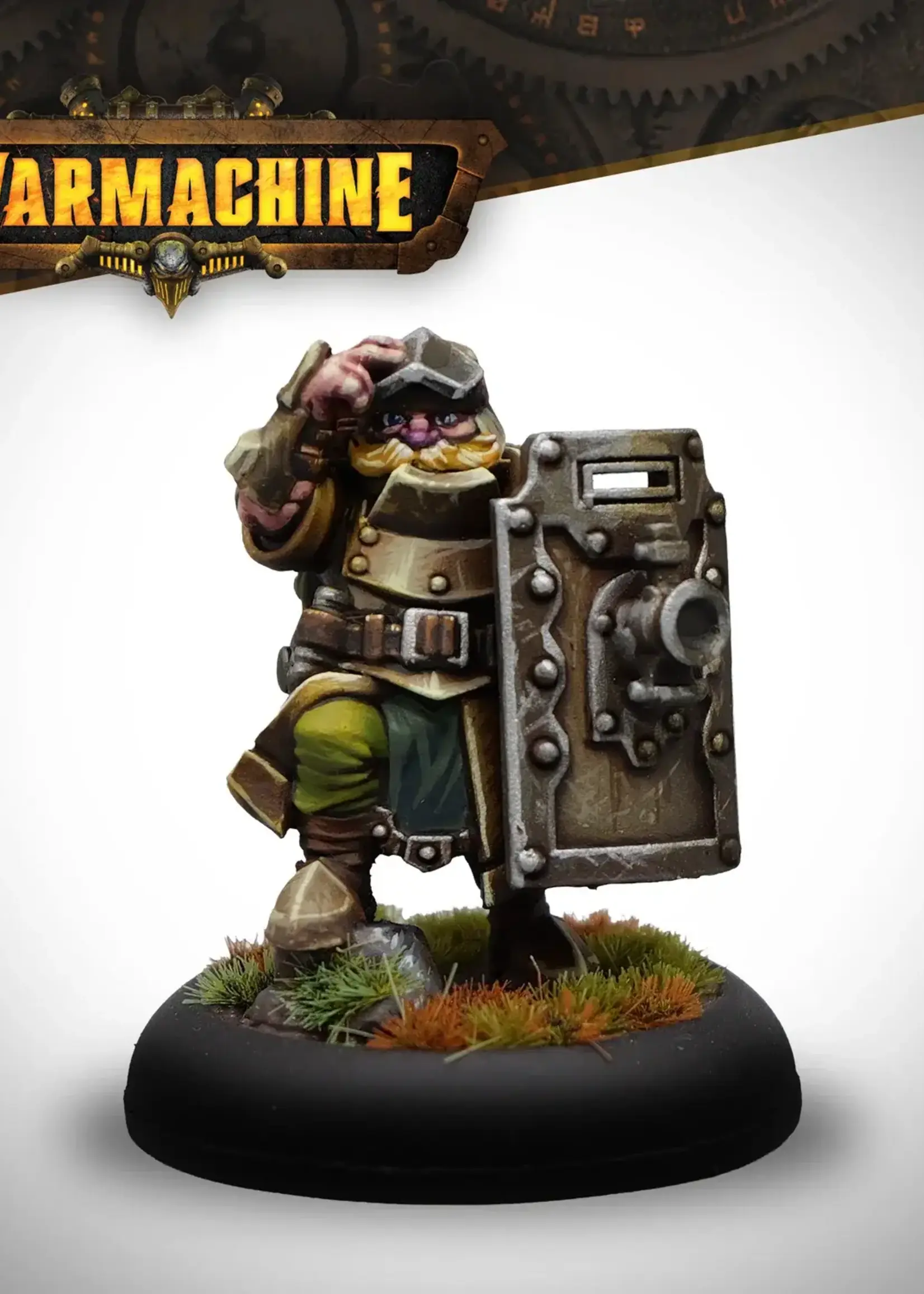 Steamforged Games LTD (SFG) Warmachine: Captain Barl "Demolisher"