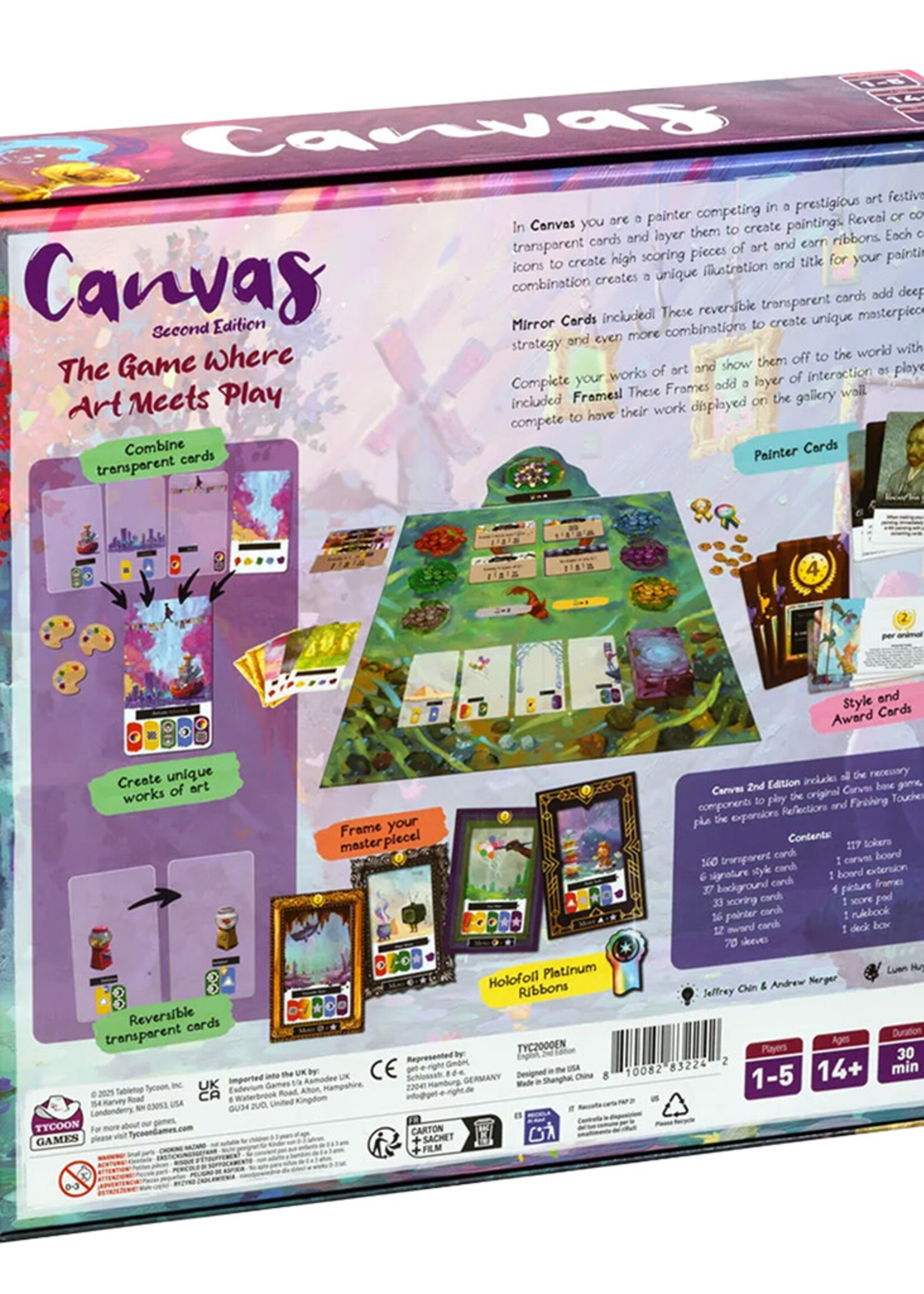 Asmodee Canvas 2nd Edition