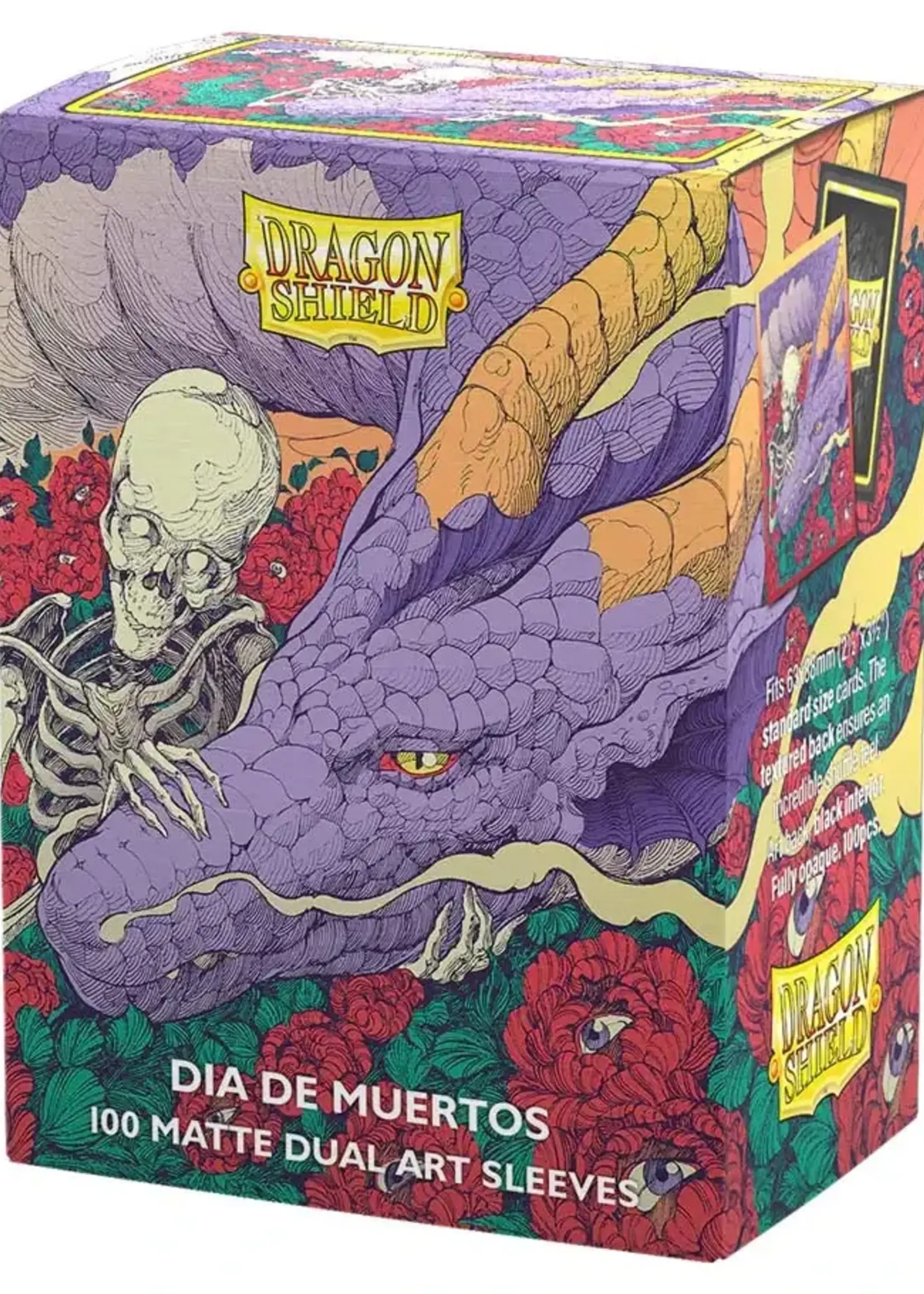 Arcane Tinmen Dragon Shield: Art: Dual Matte: Dia De Muertos