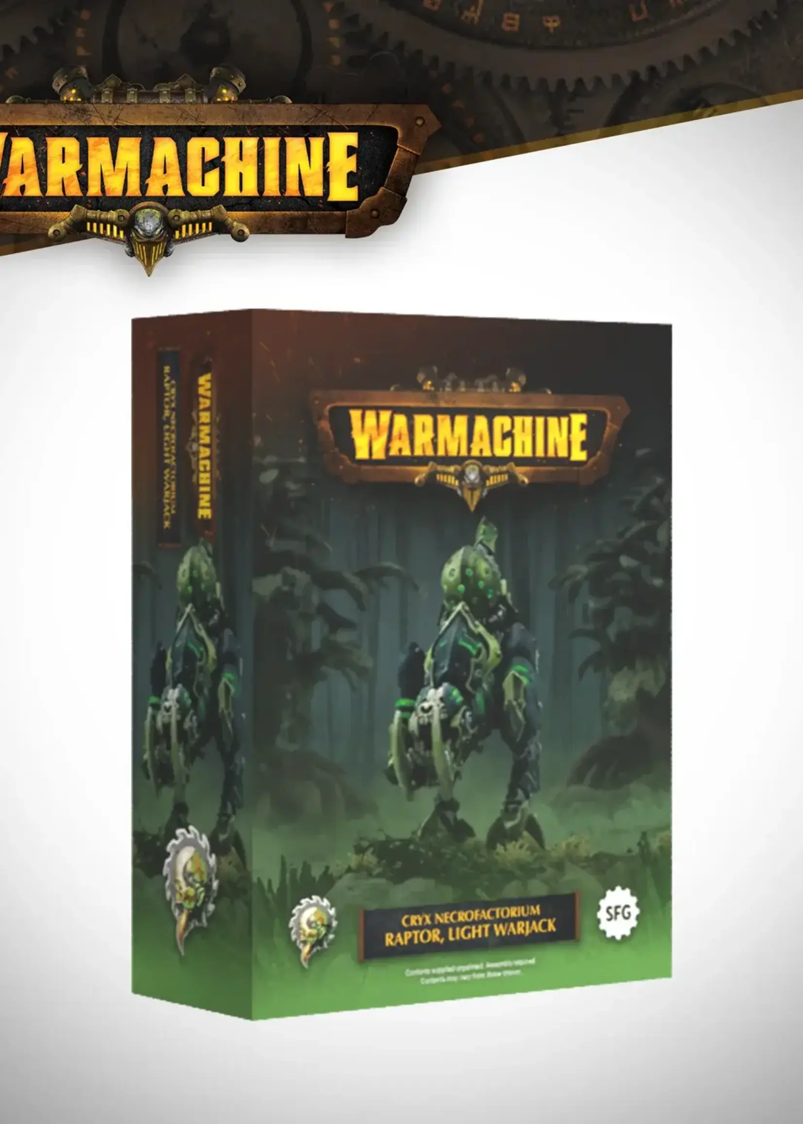 Warmachine: Cryx Necrofactorium Light Warjack – Raptor