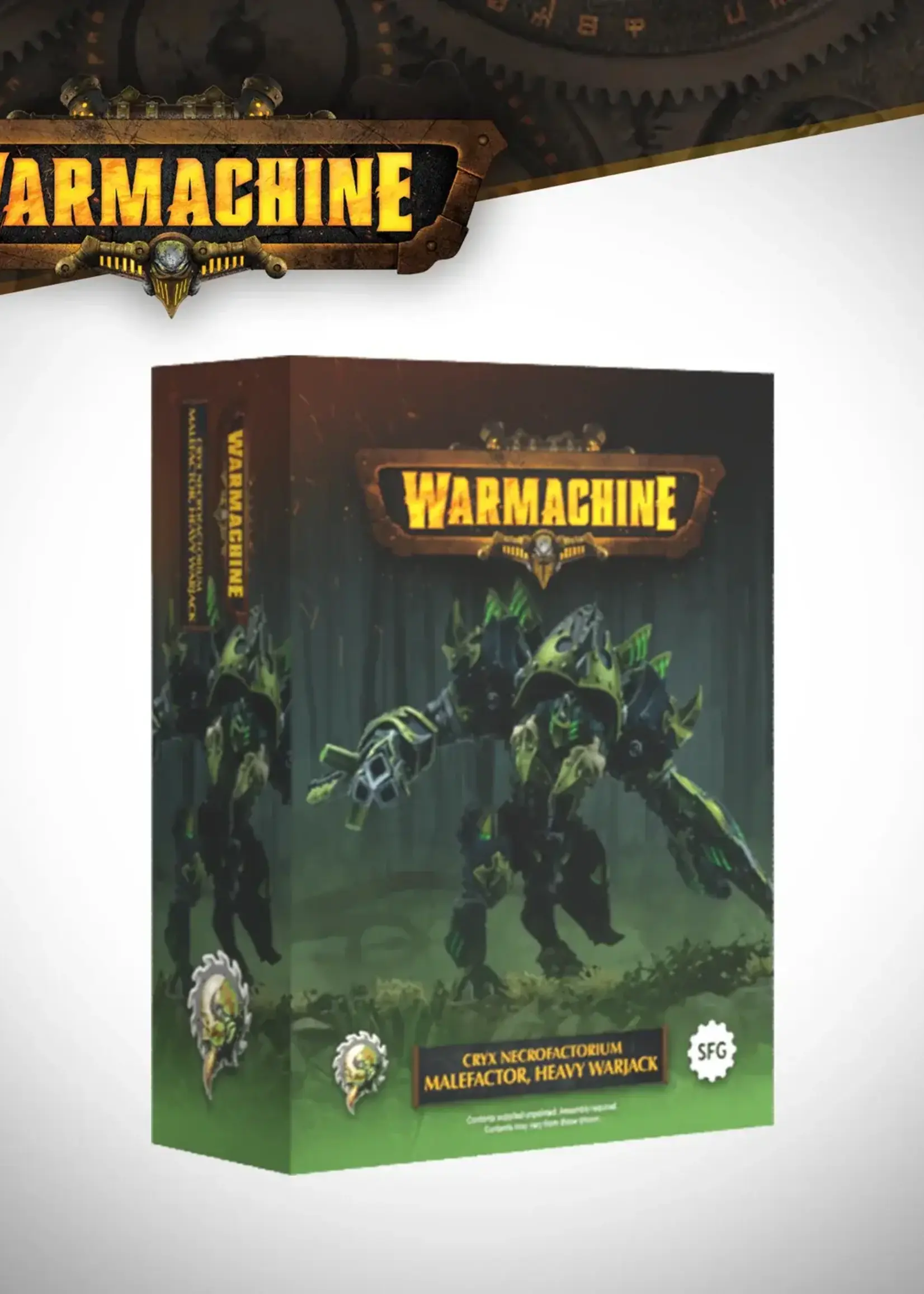 Warmachine: Cryx Necrofactorium Heavy Warjack – Malefactor