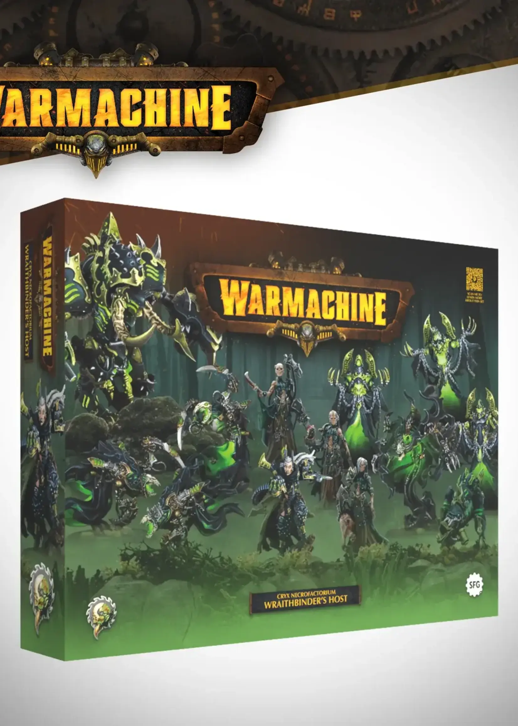 Warmachine: Cryx Necrofactorium Army Box – Wraithbinder's Host