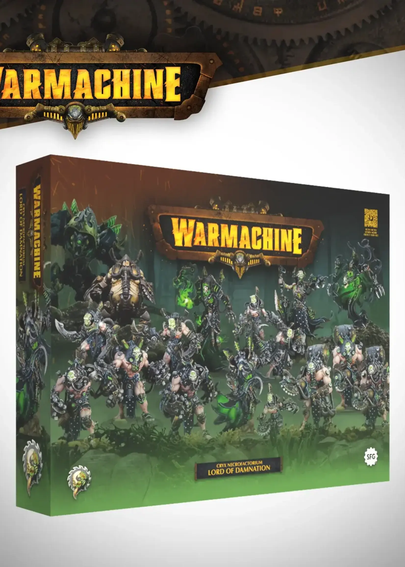 Warmachine: Cryx Necrofactorium Army Box – Lord of Damnation