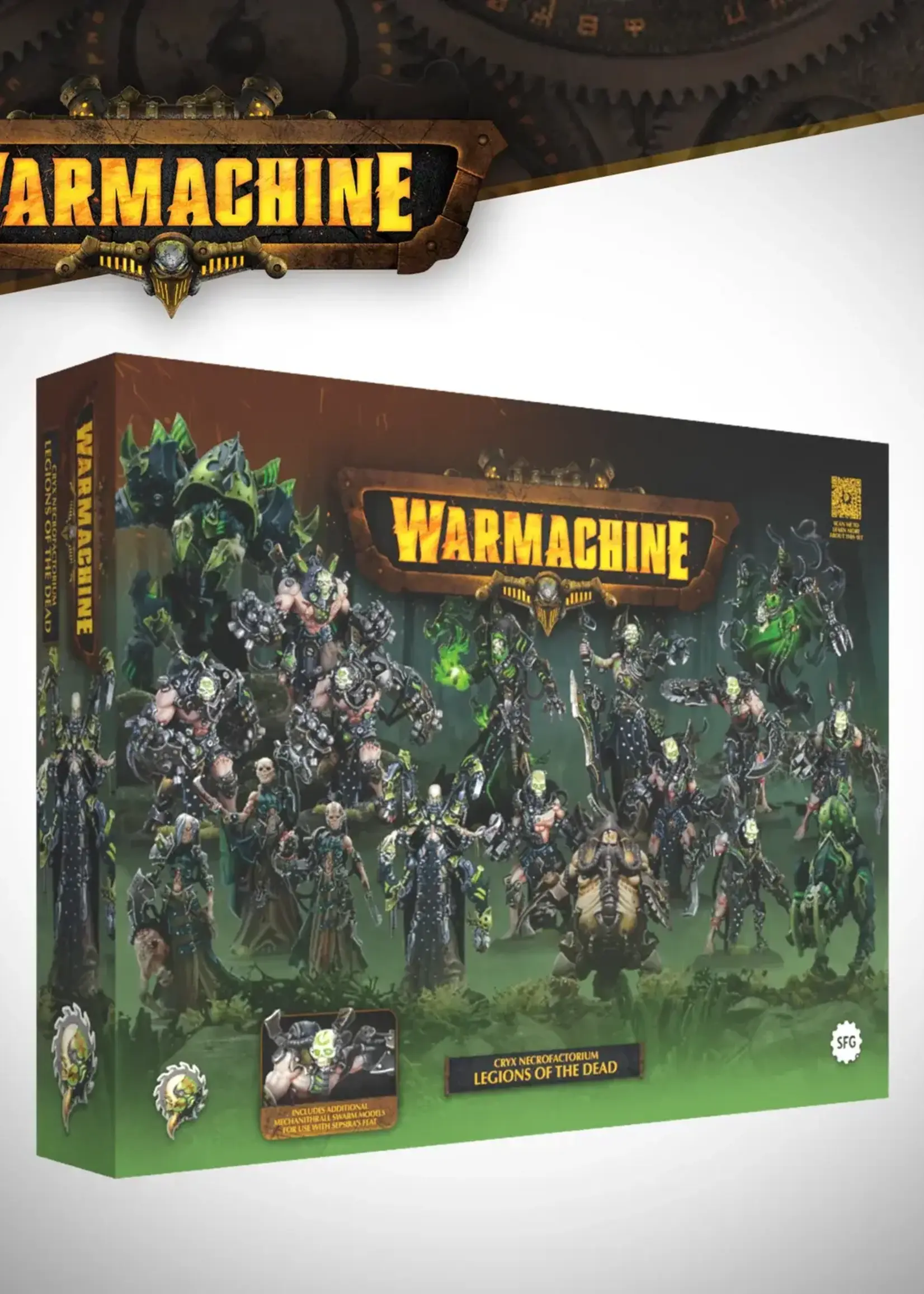 Warmachine: Cryx Necrofactorium Army Box – Legions of the Dead