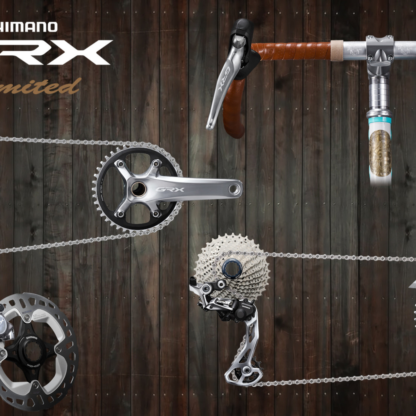 Shimano Shimano - Group Set - GRX 800 2x - Limited Kit