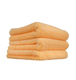 Chemical Guys El Gordo -Orange Banger Professional Fat Microfiber 70/30 Extra Thick Supra Microfiber Towels 16 X 16 (3 Pack)