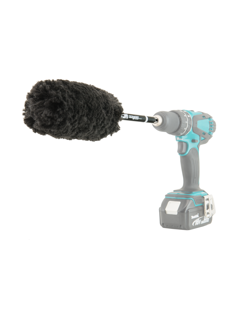 CHEMICAL GUYS POWER WOOLIE MICROFIBER WHEEL BRUSH FOR DRILL