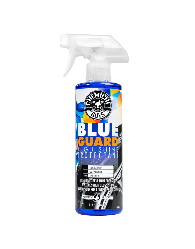 Chemical Guys TVD_103_16 Blue Guard - Oil Based Wet Look Shine (16 oz.)