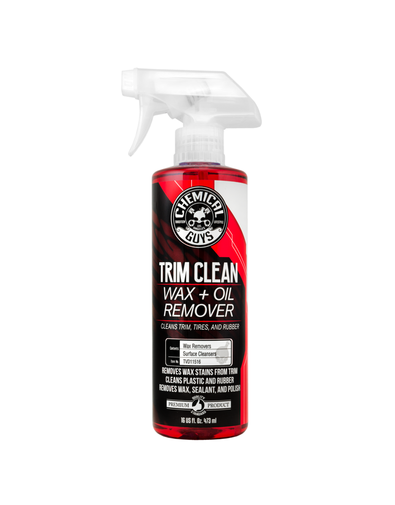 Chemical Guys Chemical Guys TVD11516 - Trim Clean Wax and Oil Remover for Trim, Tires, and Rubber (16 oz)