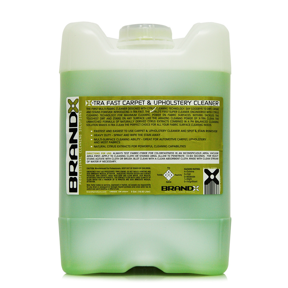 BrandX Brand XTRA Clean Carpet & Upholstery (5 Gal. Cube) Detail