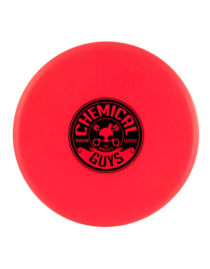 Chemical Guys Chemical Guys Bucket Lid Cap. Red With Black Printed Logo