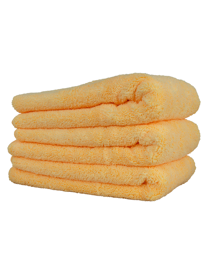 Chemical Guys Orange Banger Extra Thick Microfiber Towel 3 Pack16''X24''