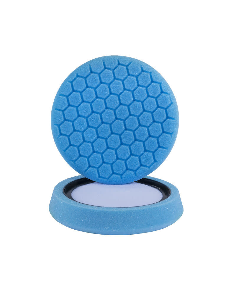 Hex-Logic 7.5''  ''Self Center'' Hex-Logic Blue Light Cleaning, Glazes And Gloss Enhancing Pad (7.5''Inch)