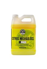 Chemical Guys CWS_301 Citrus Wash & Gloss Citrus Based Hyper-Concentrated Wash+Gloss (No-More Spots) (1 Gal)