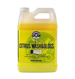 Chemical Guys CWS_301 Citrus Wash & Gloss Citrus Based Hyper-Concentrated Wash+Gloss (No-More Spots) (1 Gal)