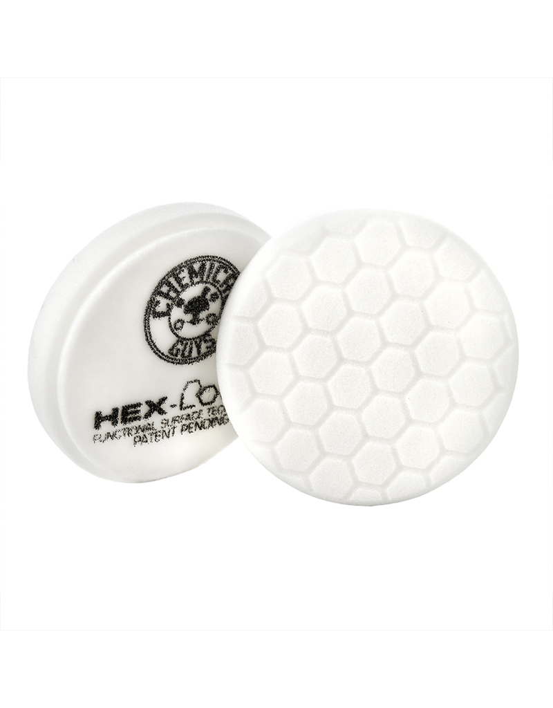 Hex-Logic 4'' Hex-Logic Pad - White Medium Light Polishing Pad (4''Inch)