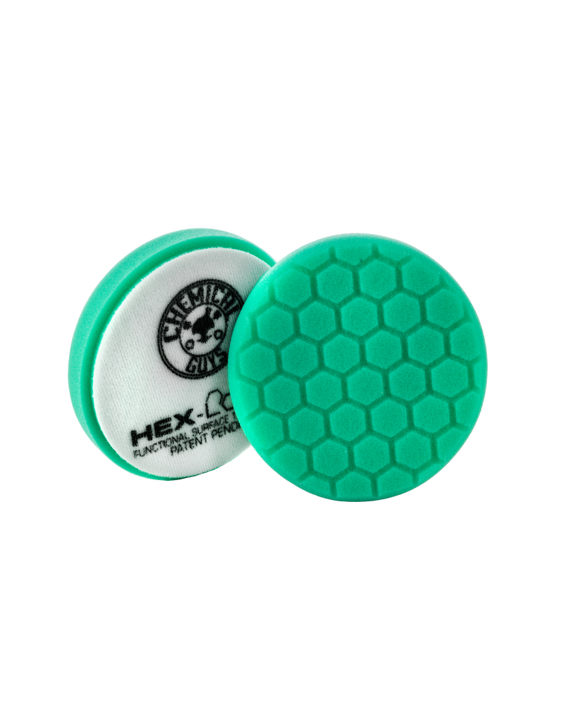 Hex-Logic 6.5 '' Hex-Logic Pad Green Light Cut-Heavy Polish Minor Scratch & Swirl Remover Pad- 6.5''Inch)