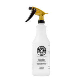 Chemical Guys Acid Resistant Gold Standard Trigger Sprayer & Professional Bottle (32 oz)