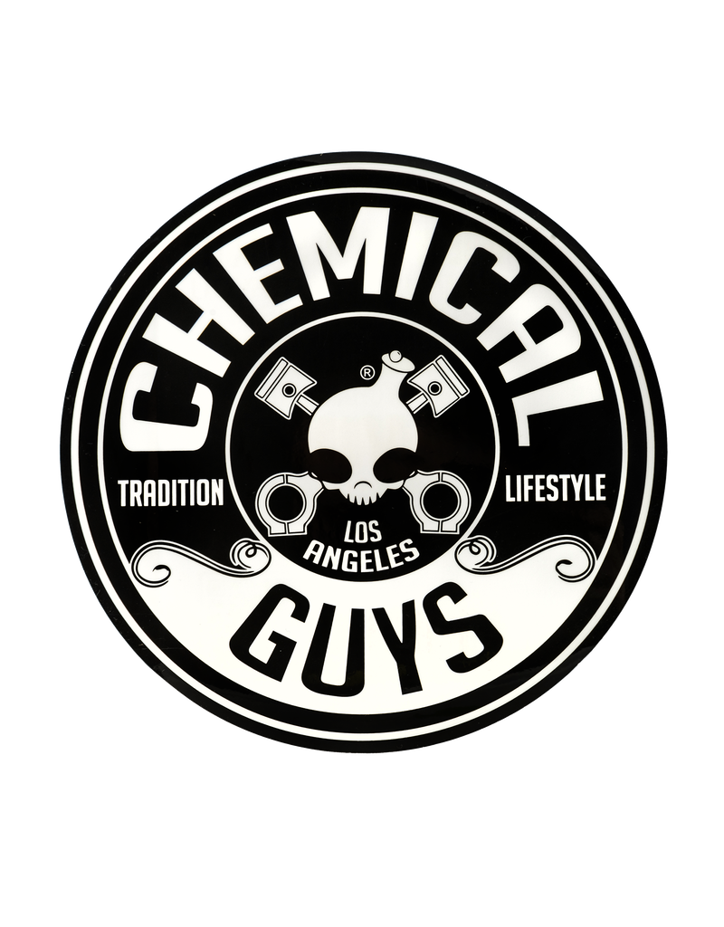 Chemical Guys Chemical Guys Logo Stickers, 5Inch Die Cut Circle