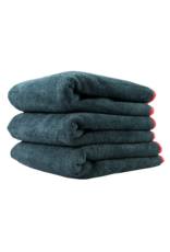 Chemical Guys Chemical Guys -Premium Red-Line Microfiber Towel Dark Gray With Red Lining(16X24) 3 Pack.
