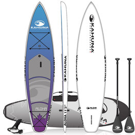KAHUNA ALOHA 11'2" TOURING STANDUP PADDLEBOARD PACKAGE