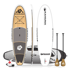 KAHUNA WARRIOR SISTA BAMBOO 10'3" STANDUP PADDLEBOARD PACKAGE