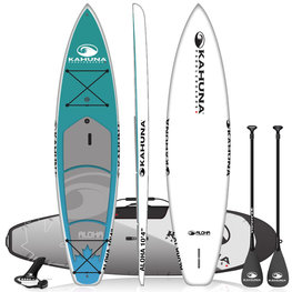 KAHUNA ALOHA 10'4" TOURING STANDUP PADDLEBOARD PACKAGE