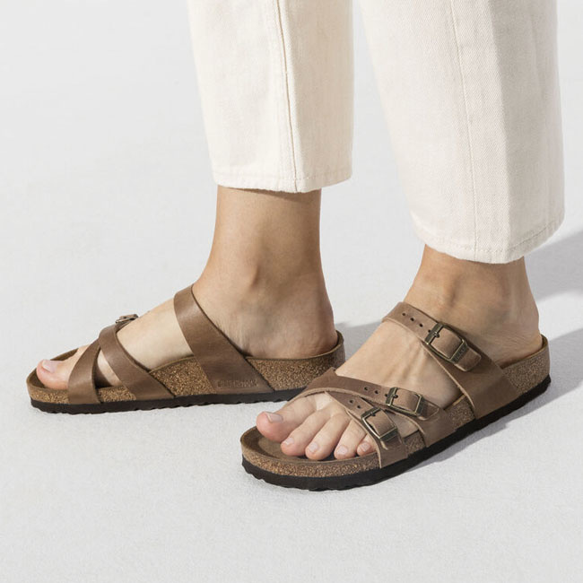 birkenstock oiled sandals