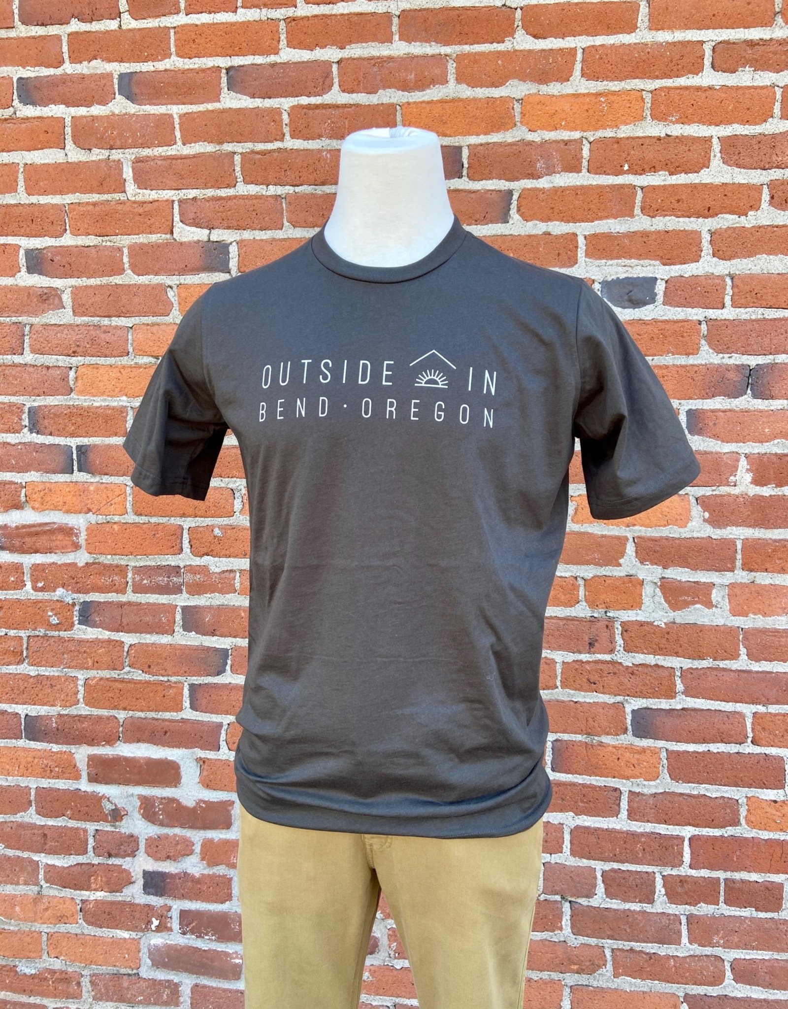 Outside In Mens Outside In Organic Cotton Tee