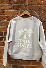 Outside In Outside In Cropped Crew Neck Sweatshirt