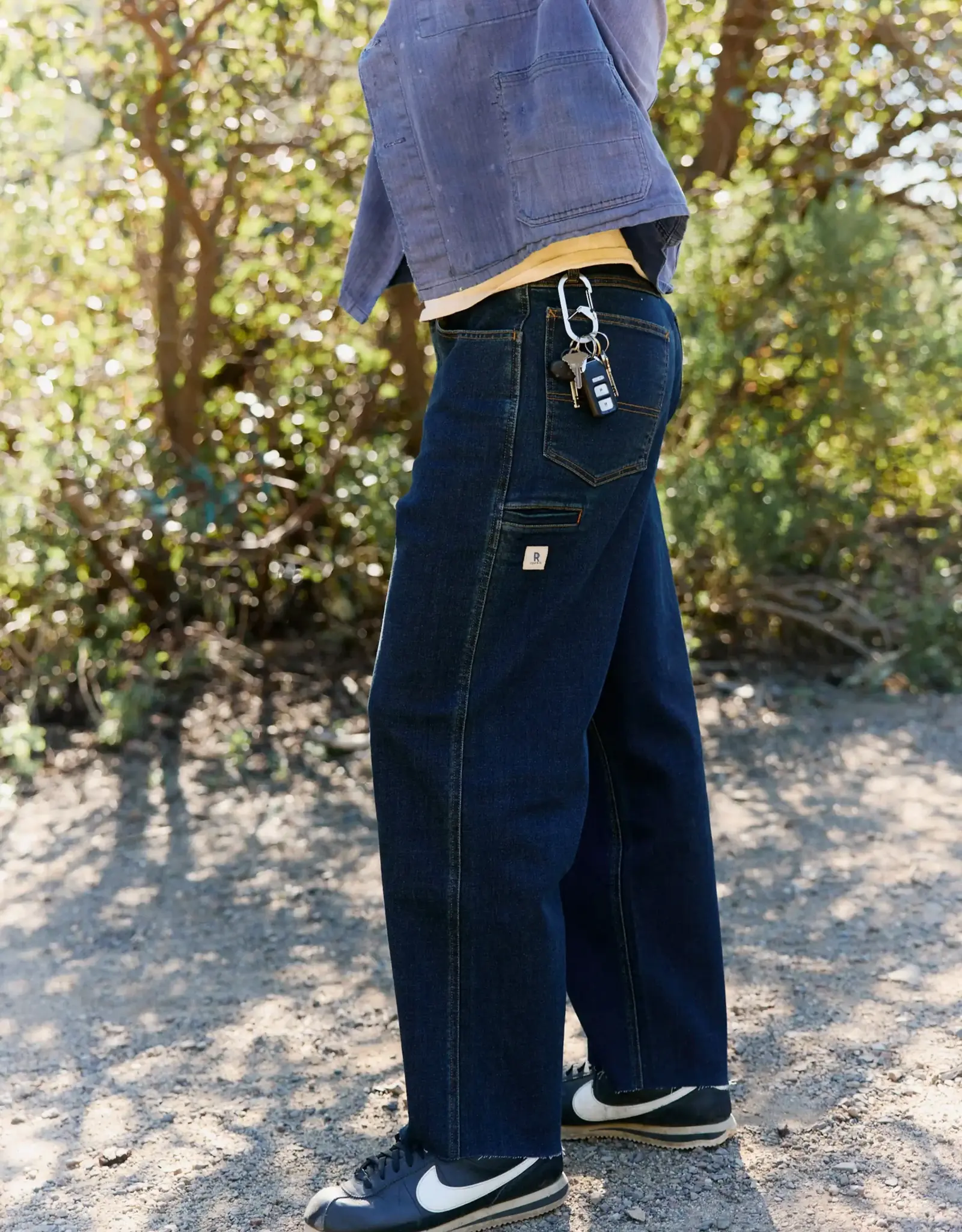 RIPTON Ripton Mens Cordura Jeans Dark Dirty