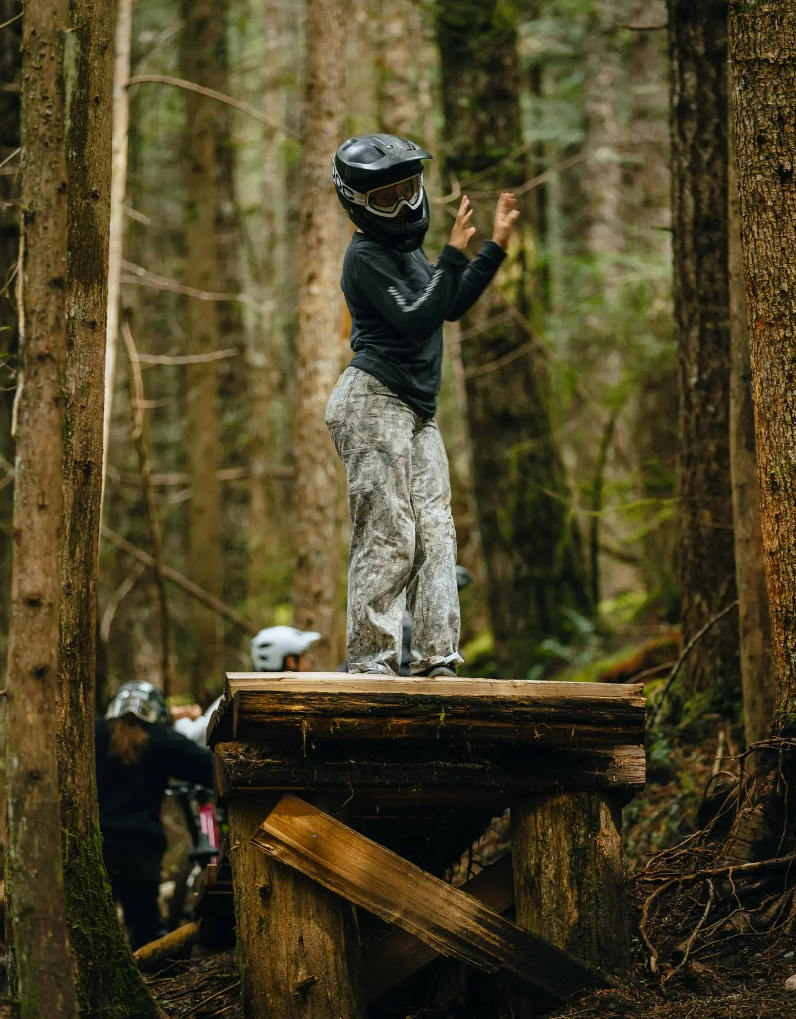 RIPTON Ripton Women's Superlite Wide Leg Pant in Diesel and Cameo