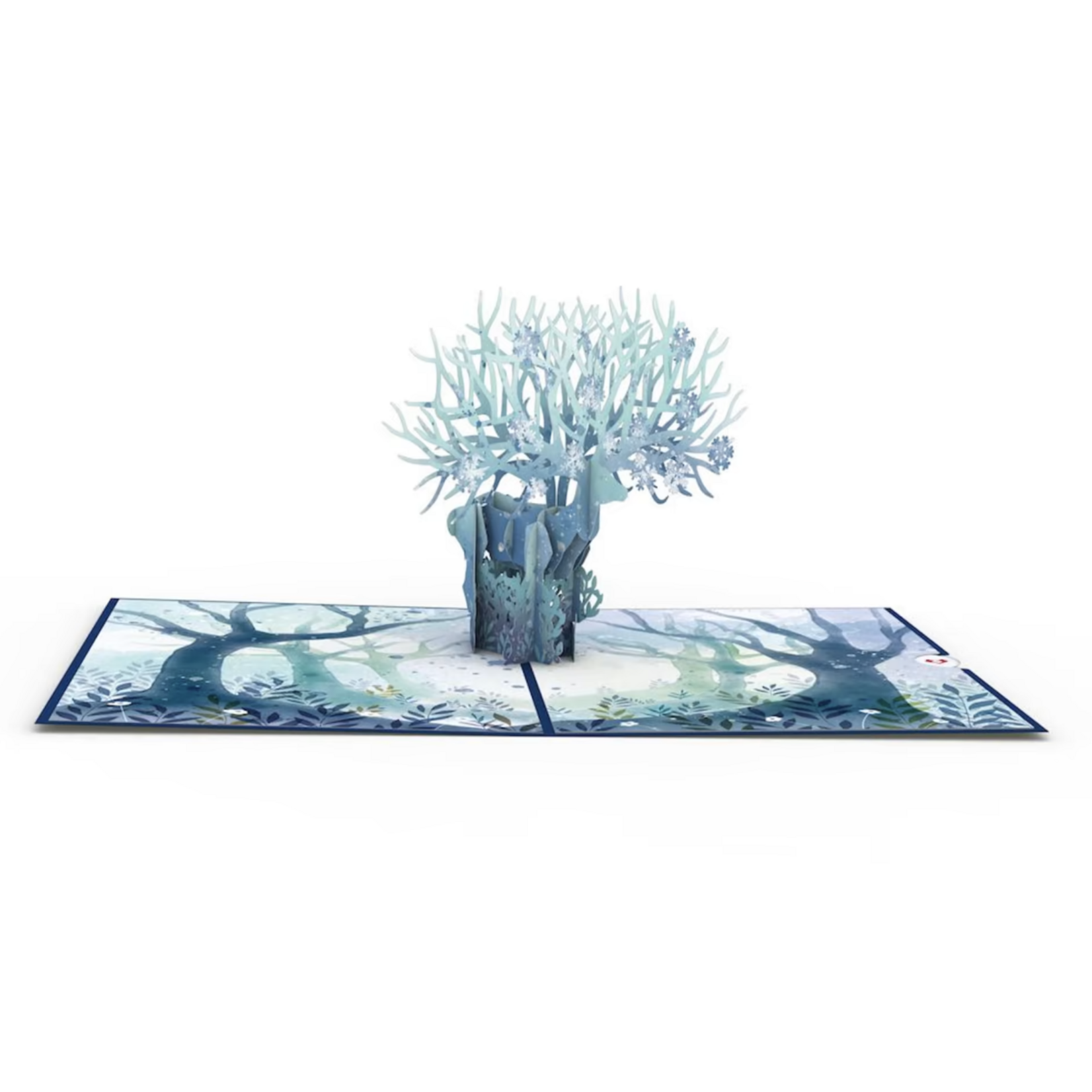 Winter Surreal Deer LovePop Card