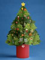 LovePop Festive Christmas Tree LovePop Bouquet