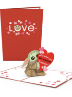 LovePop Valentines Day Grogu Love Card