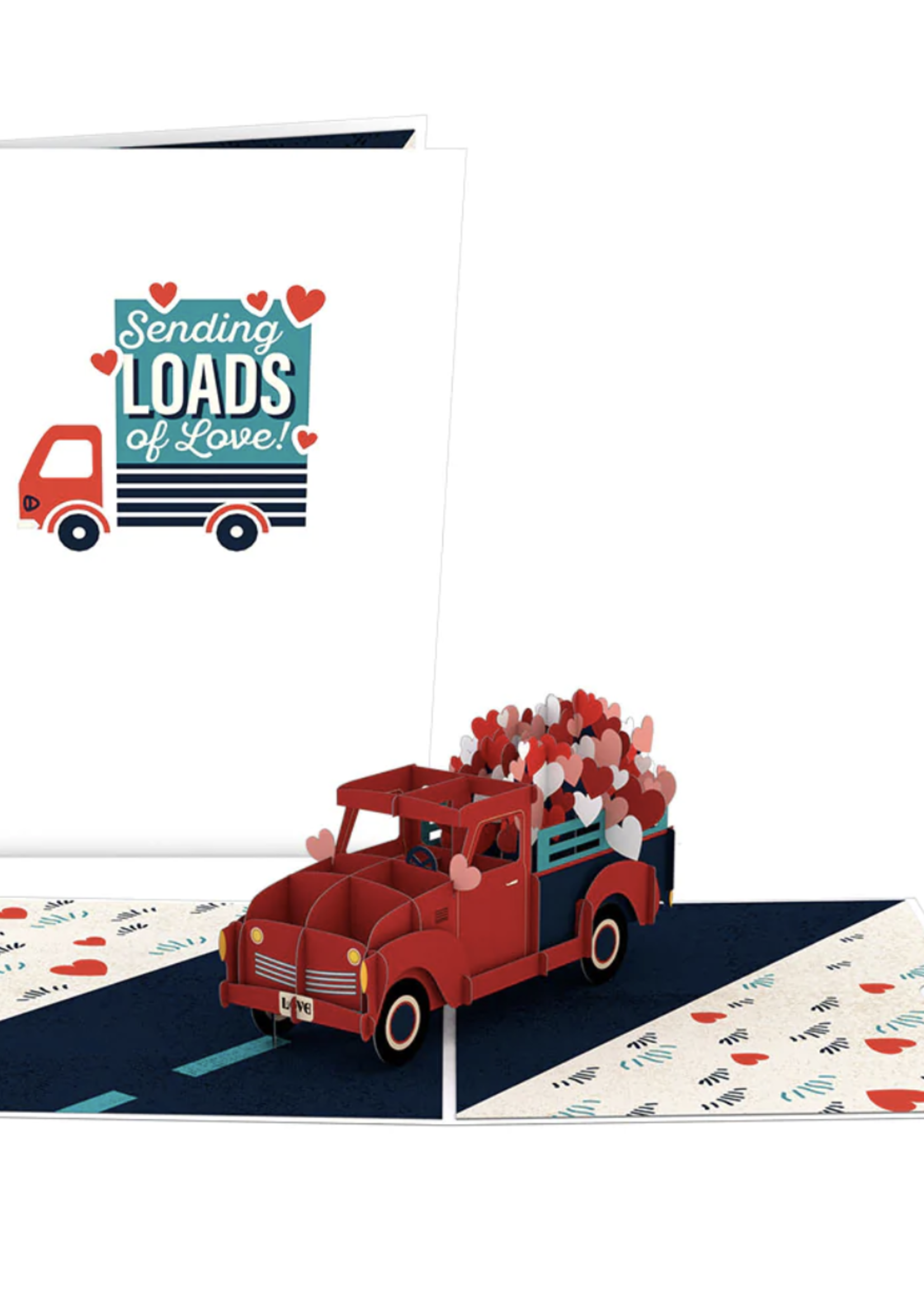 LovePop Valentines Day Truck Card
