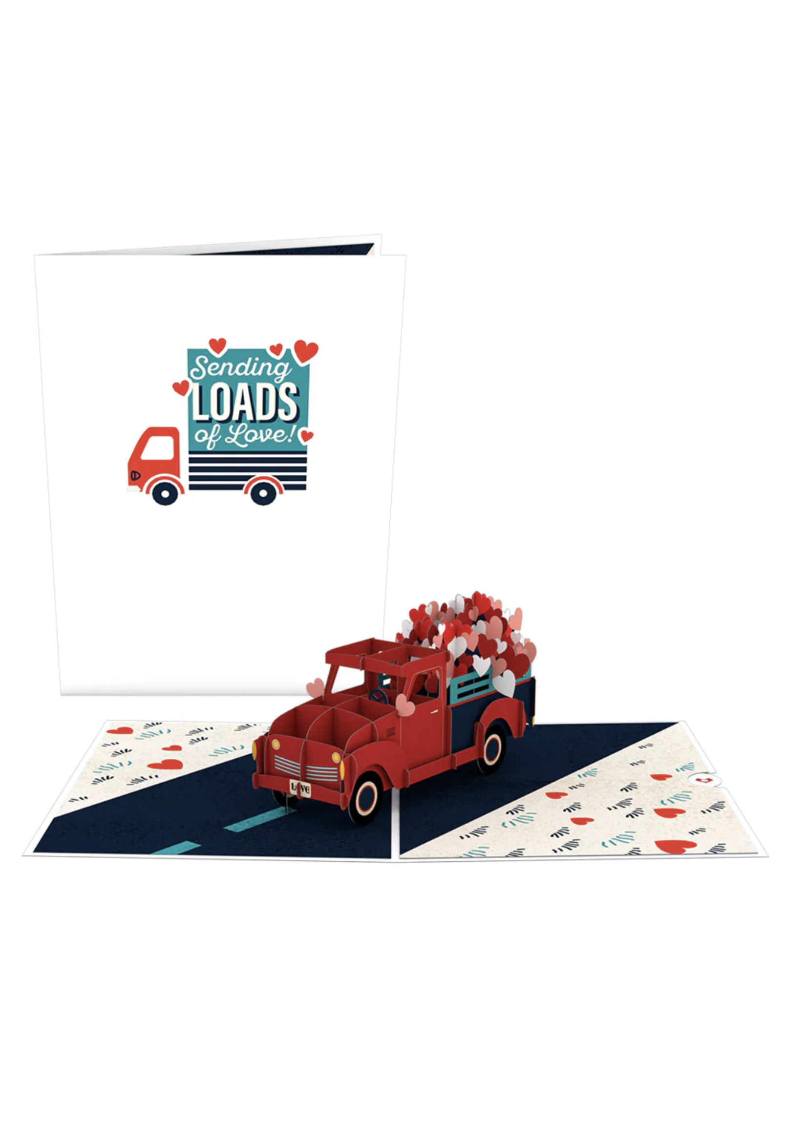 LovePop Valentines Day Truck Card