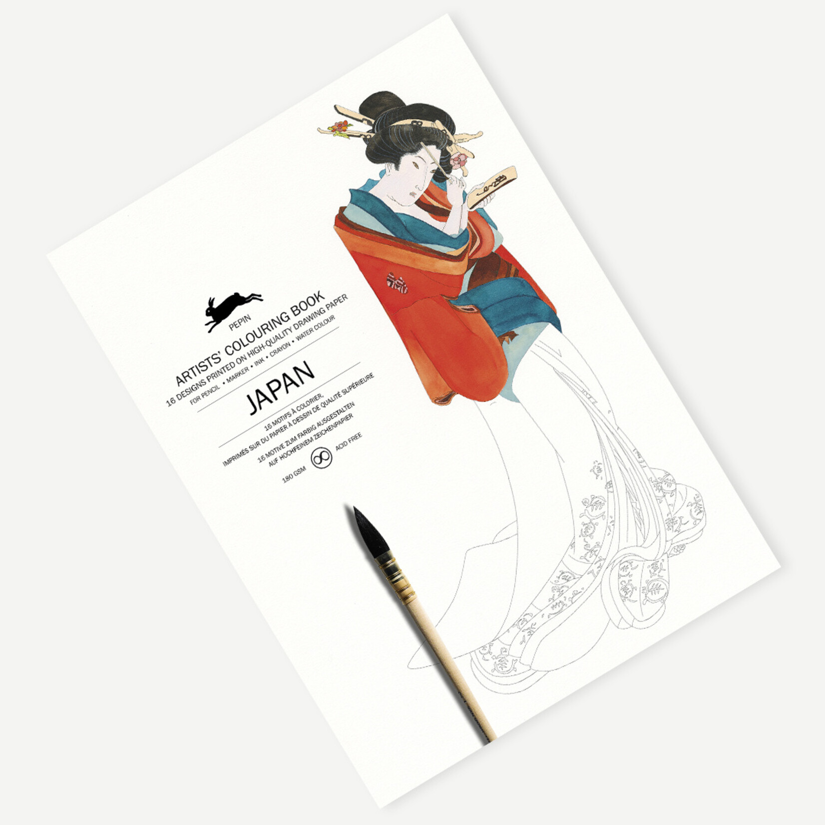 Pepin Press Pepin Press Coloring Book  Japan