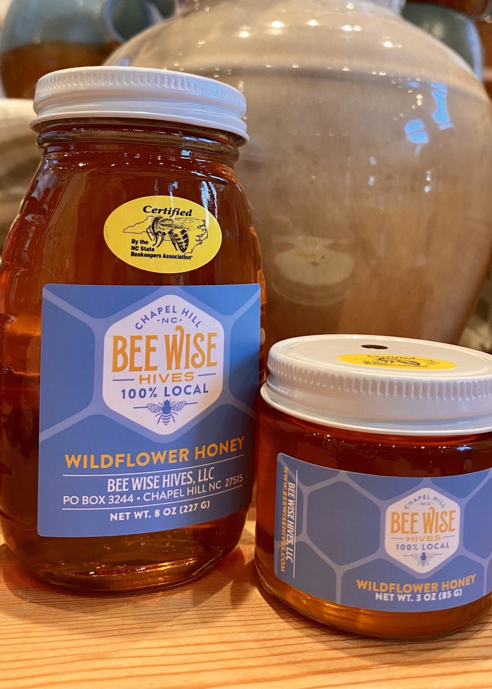 Bee Wise Hives Local honey-8 oz