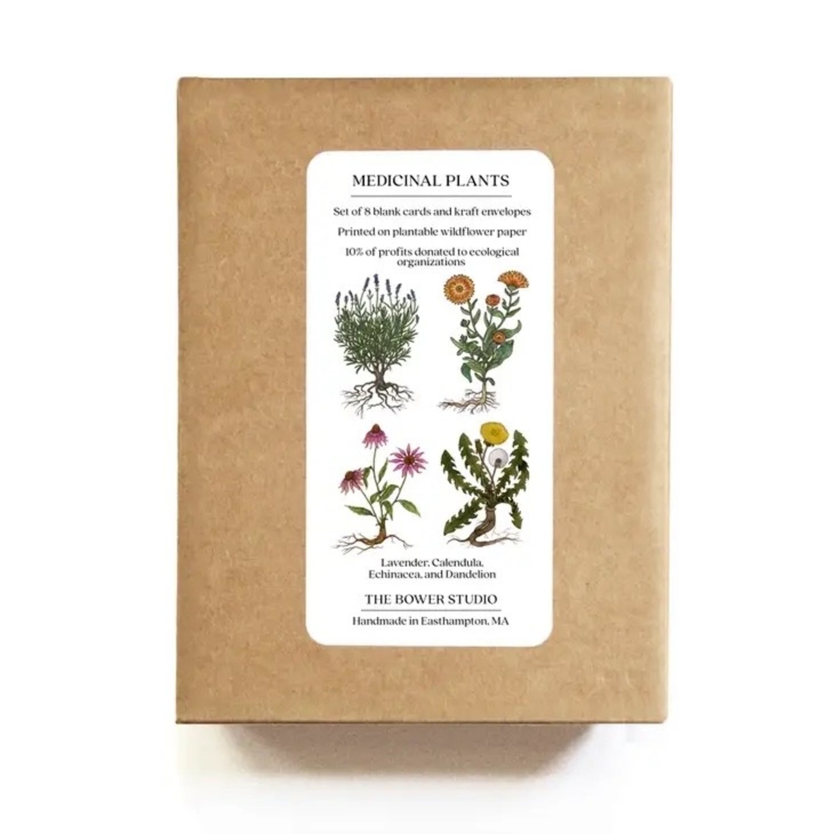 The Bower Studio Medicinal plants Greeting Cards box set