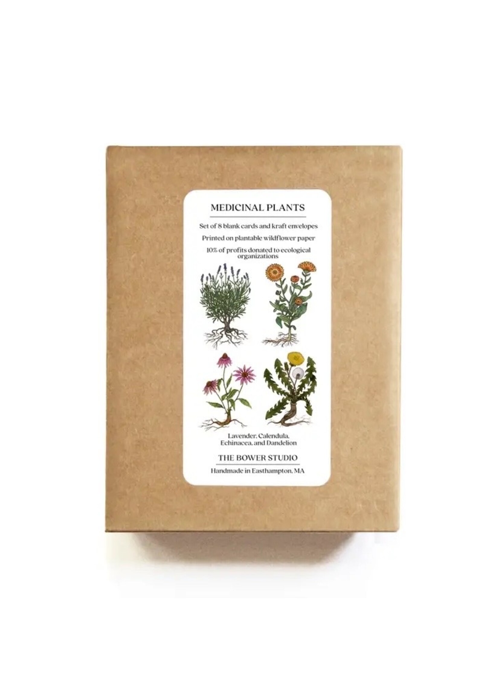The Bower Studio Medicinal plants Greeting Cards box set