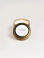 slow north Rosemary and Lemon Mini Candle