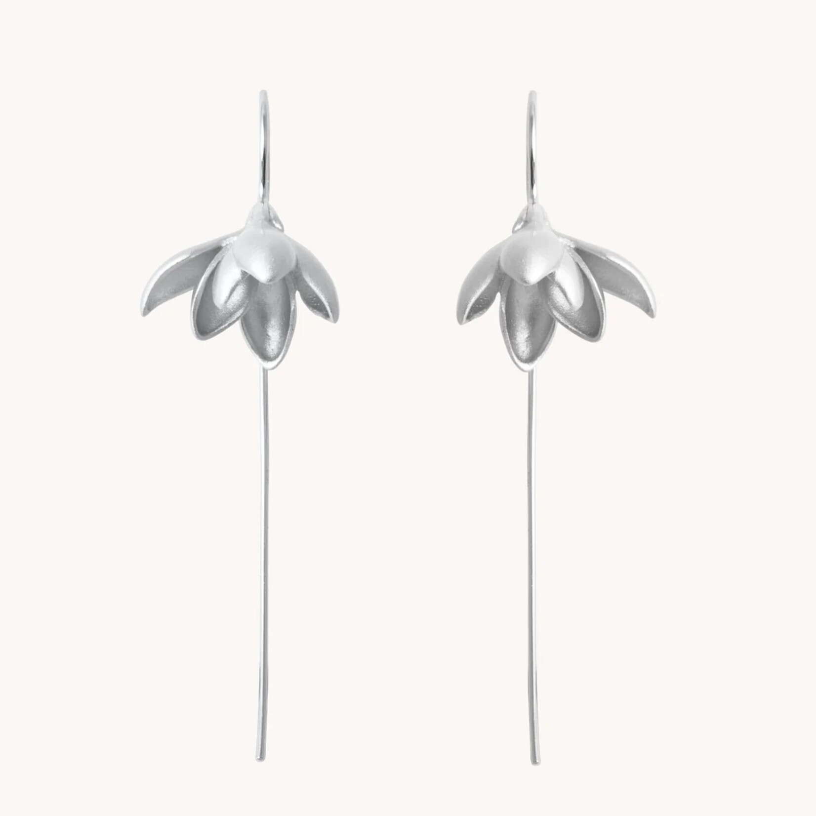 Gratinsta Gratinsta  Daffodil Silver Drop Earrings g1087