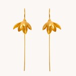 Gratinsta Gratinsta  Daffodil Gold Drop Earrings